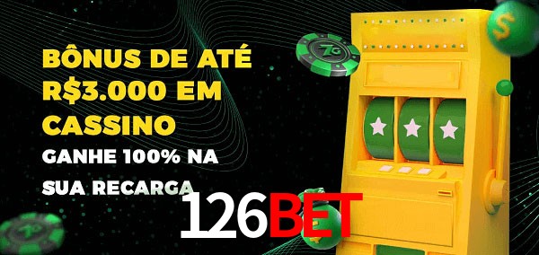 126BET melhor bônus de depósito